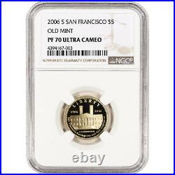 2006-S US Gold $5 San Francisco Old Mint Commemorative Proof NGC PF70 UCAM