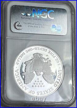 2006 W Proof Silver Eagle NGC PF70 Ultra Cameo From 20TH Anniversary