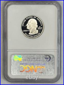 2007-S SILVER PROOF WYOMING STATE 25c NGC PF70 UCAM