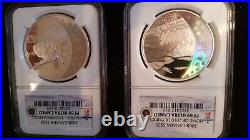 2008 Canada Hologram Coins, 5 Silver $25 NGC PR-69 Set, Olympic Royal Mint