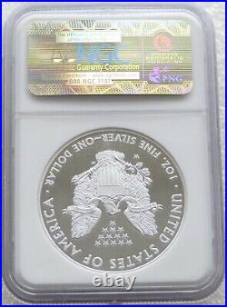 2008-W United States Liberty Eagle $1 One Dollar Silver Proof 1oz Coin NGC PF70