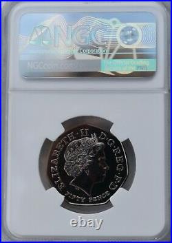 2009 Kew Gardens 50p Royal Mint Fifty Pence MS68 NGC Great Britain UK BU