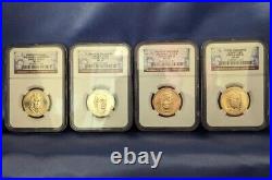 2009 MS68 NGC Graded Presidential Coin Set, Denver Mint, SMS (MS 68, D, SMS)