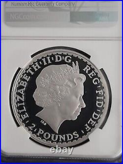 2009 Royal Mint 1oz Silver Proof Britannia £2 coin NGC Graded PF69 Ultra Cameo