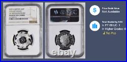 2009 Ultra Cameo PF69 NGC Silver Proof 50 Pence Small 1973 Ring of Hands 1 of 1