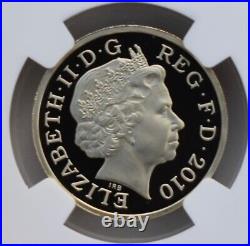 2010 £1 Belfast Pound NGC PF70 Proof Royal Mint