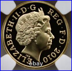 2010 £1 London Pound NGC PF70 Proof Royal Mint Finest Known Top Pop Cu-Ni