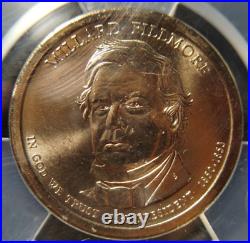 2010-P 13th President Millard Fillmore MS67 with Case Position A (Valued $1500)