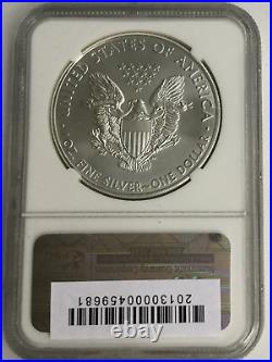 2012 American Silver Dollar Eagle NGC MS 69 First Releases Mint Sealed Box #9
