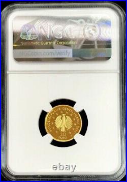 2013 J Gold Germany 20 Euro German Forest Pine Trees Coin Ngc Mint State 70