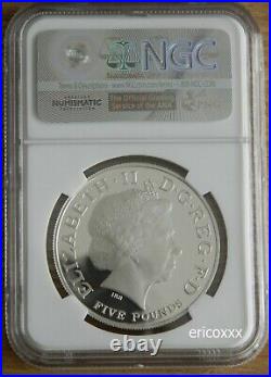 2014 Royal Mint UK Prince George £5 Silver Coin NGC PF 70 ULTRA CAMEO