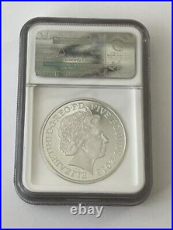 2015 Royal Mint Sir Winston Churchill Silver Proof Piedfort Ngc Pf70 Uc