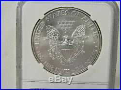 2015-(p) Silver Eagle Ngc Ms69 Struck At Philadelphia Mint 1 Of 79,640 Struck
