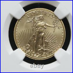 2016 1/4 oz Gold American Eagle NGC MS70 Early Releases G$10 30th Anni
