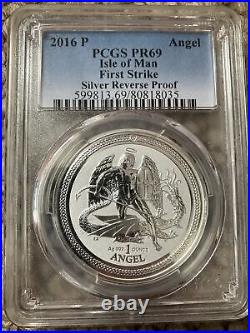 2016 Rare 1 oz Silver Angel Coin Mint Condition