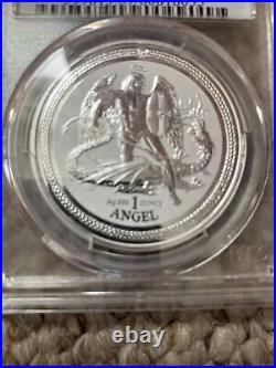 2016 Rare 1 oz Silver Angel Coin Mint Condition