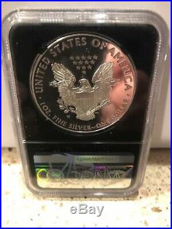 2016 W SILVER EAGLE-NGC-PF-70 2019 West Point Mint Hoard W- Mercanti Label