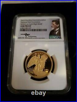 2016 Winged Liberty Gold 1 oz High Relief NGC GEM PROOF, ONLY 1,000 MINTED