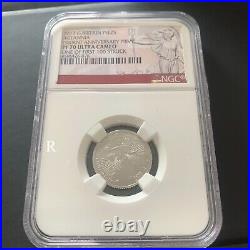 2017 Royal Mint Britannia 1/4 Quarter oz Platinum Proof Coin NGC PF70 UCFR