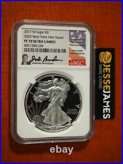 2017 W Proof Silver Eagle Ngc Pf70 John Boehner Signed From 2020 Wp Mint Hoard