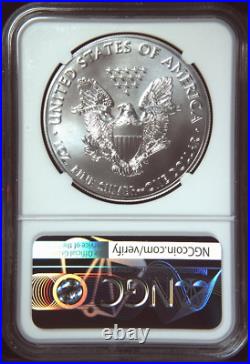 2018 American Eagle 1oz Ngc First Day Of Issue Perfect Ms70 Top Pop High-grades