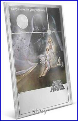 2018 Niue S$2 Star Wars A New Hope Silver Foil FR CGC10 NGC CGC 10 Mint OGP
