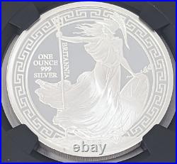 2018 Royal Mint Silver £2 Britannia Oriental Border NGC PF69 Ultra Cameo Proof