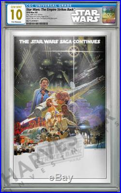 2018 Star Wars Empire Strikes Back Silver Foil Cgc 10 Gem Mint First Release