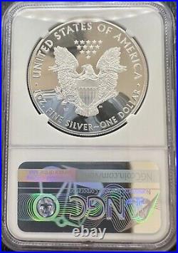 2018-W Silver Proof Eagle $1 Coin NGC PF70 Ultra Cameo First Day Of Issue