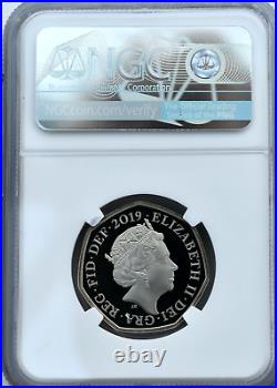 2019 50p Sherlock Holmes Proof NGC PF69 Great Britain UK Royal Mint Finest Known