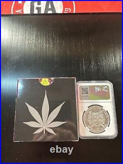 2019 Benin NGC PF70 Ultra Cameo Peace & Love 1 oz Silver Proof Coin colorized