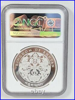 2019 Bhutan S200N Year of The Boar 1 Ounce. 999 Silver NGC PF 70 Ultra Cameo