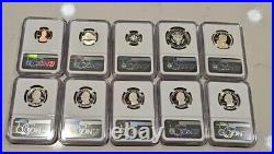 2019 Early Releases 10-Coin Clad Proof Set PF 69 ULTRA CAMEO with COA