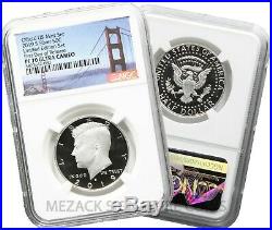 2019 Limited Edition Silver Proof NGC PF70 S Mint Eagle & Kennedy pair FDOR