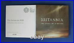 2019 Royal Mint 1oz Silver Proof Britannia £2 coin NGC Graded PF70