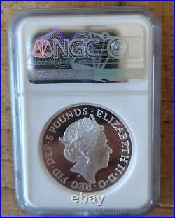 2019 Royal Mint 2oz Una and the Lion Silver Proof coin NGC PF69 Ultra Cameo