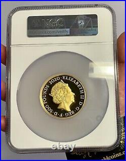 2020 Gold Proof David Bowie £500 5oz. NGC PF70 UCAM. First Releases Royal Mint