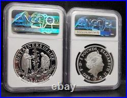 2020 Mayflower Voyage 400th Anniversary Silver Proof Set NGC PF70 Ultra Cameo
