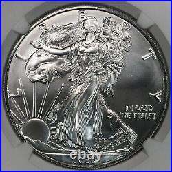 2020 (P) Struck at Philadelphia Mint Emergency Silver Eagle NGC MS70 FDIO