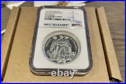 2020 Royal Mint 2 oz Silver Three Graces £5 NGC First Releases PF70 Ultra Cameo