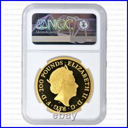 2020 Royal Mint Gold Proof Two Ounce Britannia £200 NGC PR69 First Release