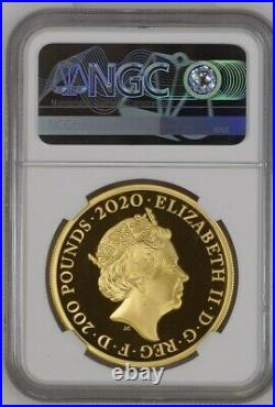 2020 Royal Mint Three Graces Gold Proof 2 ounce NGC PF70UC COA and original box