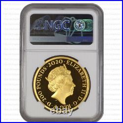 2020 Royal Mint Three Graces Gold Proof Two Ounce 2oz NGC PF70 First Release