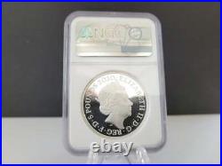 2020 Three Graces UK Two-Ounce Silver Proof Coin ngc graded pf70 & R M packaging