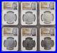 2021 6-pc Morgan & Peace Silver Dollar Set NGC MS70 ADVANCED RELEASES OGP