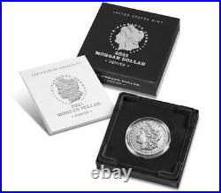 2021 D Morgan Silver Dollar, Ngc Mint Error Ms 69, First Release