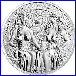 2021 Germania Allegories Austria & Germania 1oz Silver Coin NGC MS 70