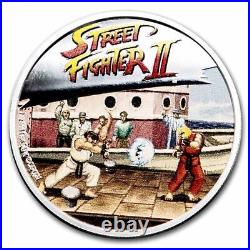 2021 Niue Street Fighter II 1 oz Silver Colorized Coin NGC PF 70 UCAM