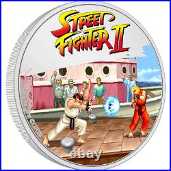 2021 Niue Street Fighter II 1 oz Silver Colorized Coin NGC PF 70 UCAM