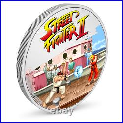 2021 Niue Street Fighter II 1 oz Silver Colorized Coin NGC PF 70 UCAM